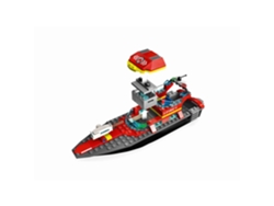 Barco de Resgate dos Bombeiros - 60373 LEGO-CITY 