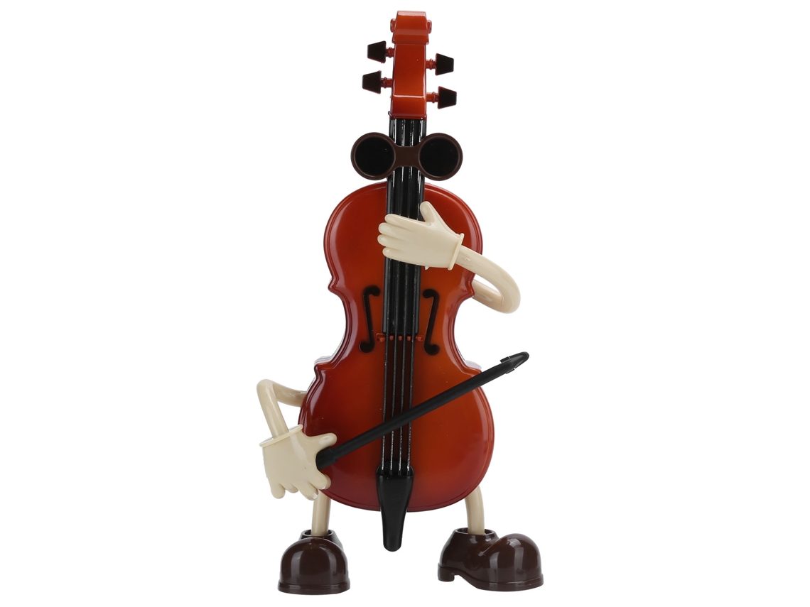 Caja de música mecánica Baok con violonchelo y niño meciéndose, regalo de cumpleaños y Navidad para niños, decoración del hogar