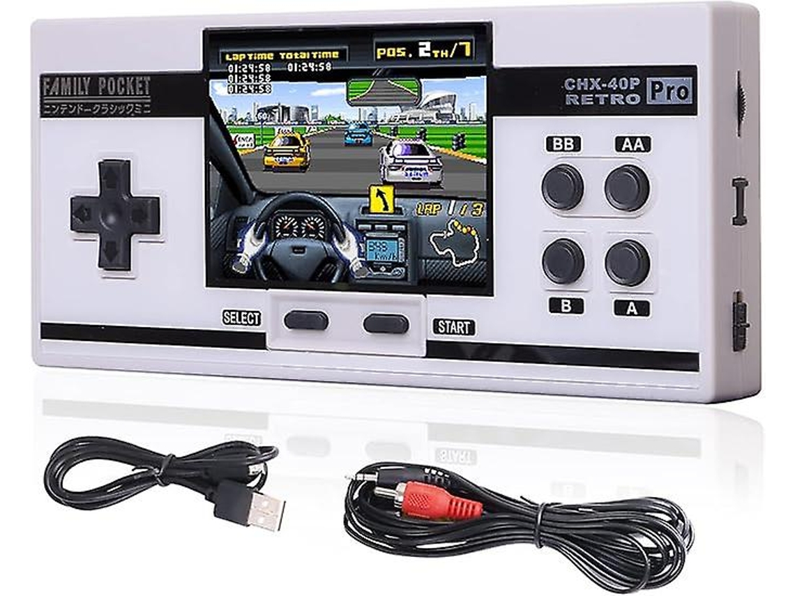 Nuevos Videojuegos Clásicos Retro Para Niños, Consola Portátil De 3,0 Pulgadas Con 348 Hd Integrada Y Recargable Por Usb.