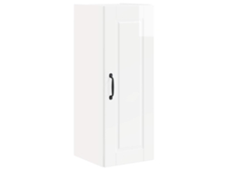 Mueble de cocina Maison Exclusive blanco brillante con puerta (30 x 31 x 80 cm)