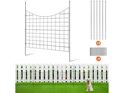 VEVOR garden fence no excavation fence 36.6 (h)x29.5 (w) recintos para animales, 5 paquetes