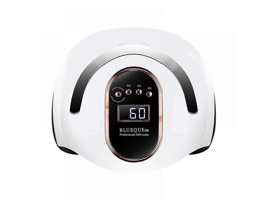 Secador de uñas GOKOCO con lámpara UV de 168 W, sensor automático profesional y herramientas de manicura, 4 temporizadores de 10/30/60