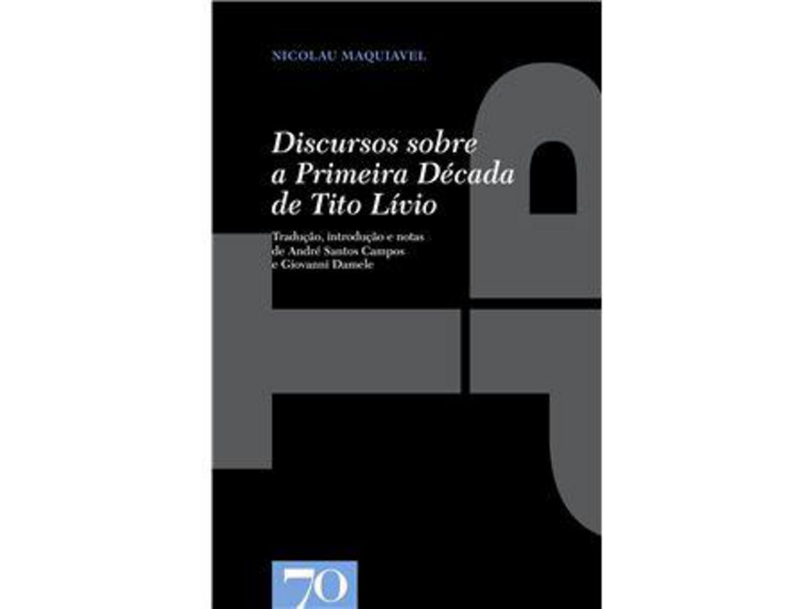Libro Discursos Sobre a Primeira Década de Tito Lívio de Maquiavel ( Portugués )