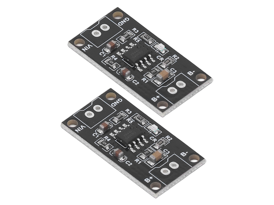 Módulo Cargador De Batería Nimh De 2 Piezas, 1s Dc Cv, Protección Contra Cortocircuitos, 1,5 V Mrb048a