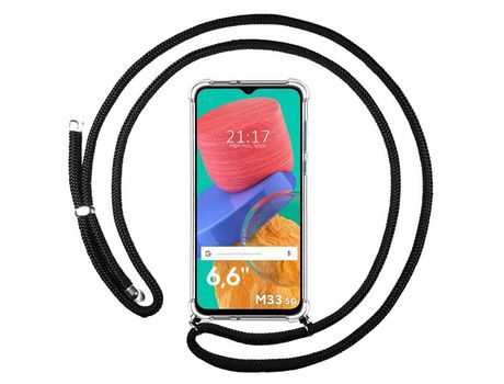 Funda para Samsung Galaxy M33 5G TUMUNDOSMARTPHONE Colgante Negro