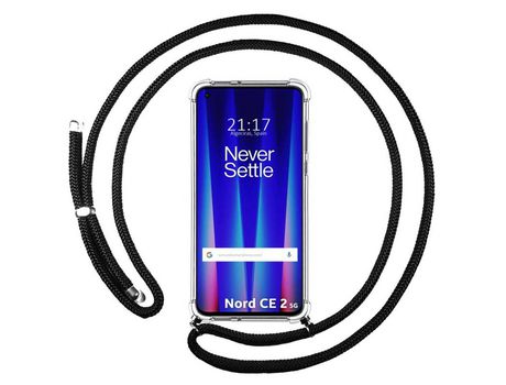 Funda para Oneplus Nord CE 2 5G TUMUNDOSMARTPHONE Colgante Negro