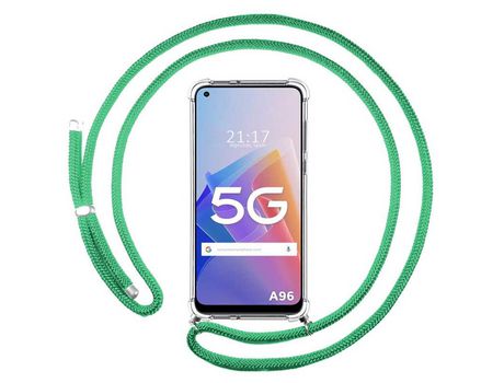 Funda para Oppo A96 5G TUMUNDOSMARTPHONE Colgante Verde