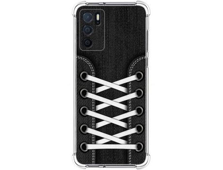 Funda para Oppo A54s TUMUNDOSMARTPHONE Dibujos Antigolpes Zapatillas 02 Multicolor