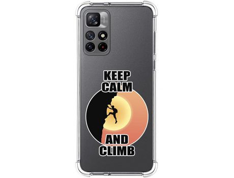 Funda para Xiaomi Redmi Note 11s 5G TUMUNDOSMARTPHONE Dibujos Antigolpes Hombre Escalada Multicolor