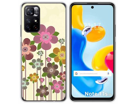 Funda para Xiaomi Redmi Note 11s 5G TUMUNDOSMARTPHONE Dibujos Primavera En Flor Multicolor