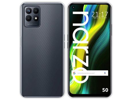 Funda para Realme Narzo 50 TUMUNDOSMARTPHONE Silicona Transparente