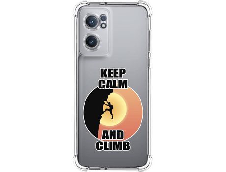 Funda para Oneplus Nord CE 2 5G TUMUNDOSMARTPHONE Dibujos Antigolpes Hombre Escalada Multicolor