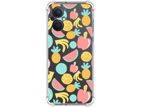 Funda para Oppo A96 5G TUMUNDOSMARTPHONE Dibujos Antigolpes Frutas 02 Multicolor