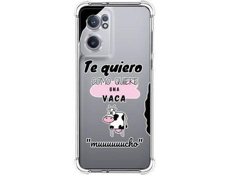 Funda para Oneplus Nord CE 2 5G TUMUNDOSMARTPHONE Dibujos Antigolpes Vaca Multicolor