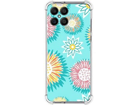 Funda para Huawei Honor X8 TUMUNDOSMARTPHONE Dibujos Antigolpes Flores 05 Multicolor