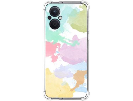 Funda para Oppo A96 5G TUMUNDOSMARTPHONE Dibujos Antigolpes Acuarela 11 Multicolor