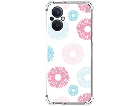 Funda para Oppo A96 5G TUMUNDOSMARTPHONE Dibujos Antigolpes Flores 06 Multicolor