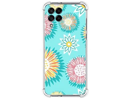 Funda para Samsung Galaxy M53 5G TUMUNDOSMARTPHONE Dibujos Antigolpes Flores 05 Multicolor