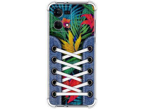 Funda para Oppo Reno 7 4G TUMUNDOSMARTPHONE Dibujos Antigolpes Zapatillas 12 Multicolor