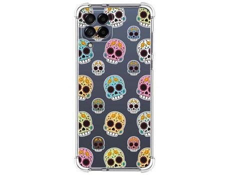 Funda para Samsung Galaxy M53 5G TUMUNDOSMARTPHONE Dibujos Antigolpes Catrina Multicolor