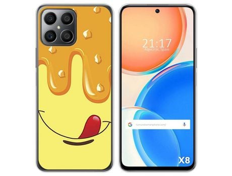 Funda para Huawei Honor X8 TUMUNDOSMARTPHONE Dibujos Helado Vainilla Multicolor