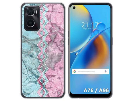 Funda para Oppo A76 / A96 TUMUNDOSMARTPHONE Dibujos Mármol 08 Multicolor