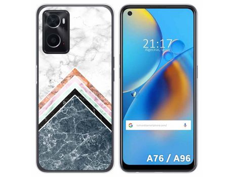 Funda para Oppo A76 / A96 TUMUNDOSMARTPHONE Dibujos Mármol 05 Multicolor