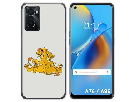 Funda para Oppo A76 / A96 TUMUNDOSMARTPHONE Dibujos Leónes Multicolor