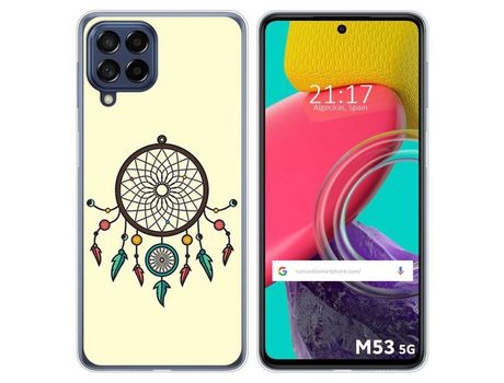Funda para Samsung Galaxy M53 5G TUMUNDOSMARTPHONE Dibujos Atrapasueños Multicolor