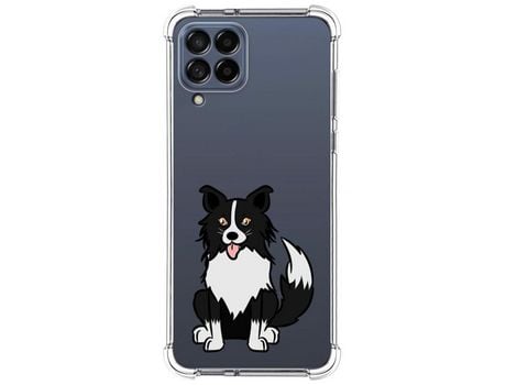 Funda para Samsung Galaxy M33 5G TUMUNDOSMARTPHONE Dibujos Antigolpes Perros 01 Multicolor