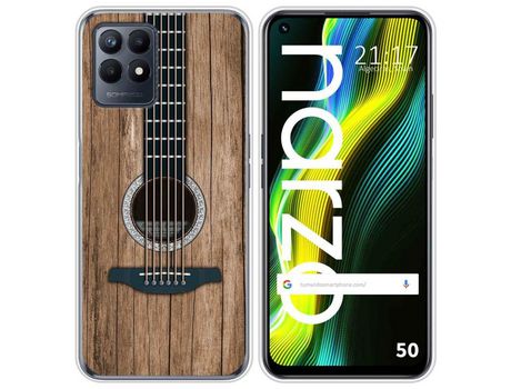 Funda para Realme Narzo 50 TUMUNDOSMARTPHONE Dibujos Madera 11 Multicolor