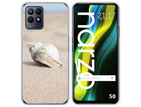 Funda para Realme Narzo 50 TUMUNDOSMARTPHONE Dibujos Concha Multicolor