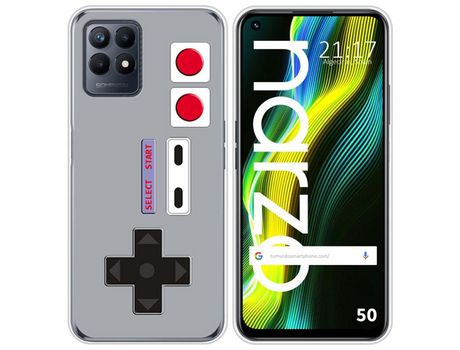 Funda para Realme Narzo 50 TUMUNDOSMARTPHONE Dibujos Consola Multicolor