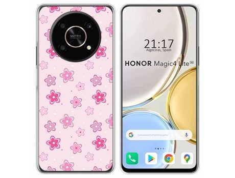 Funda para Huawei Honor Magic 4 Lite TUMUNDOSMARTPHONE Dibujos Flores Multicolor