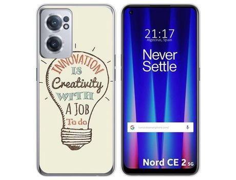 Funda para Oneplus Nord CE 2 5G TUMUNDOSMARTPHONE Dibujos Creativity Multicolor