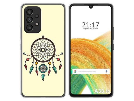Funda para Samsung Galaxy A33 5G TUMUNDOSMARTPHONE Dibujos Atrapasueños Multicolor