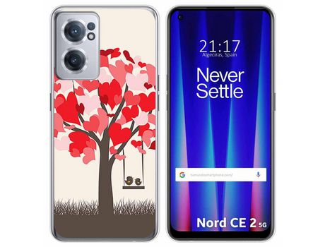 Funda para Oneplus Nord CE 2 5G TUMUNDOSMARTPHONE Dibujos Pajaritos Multicolor