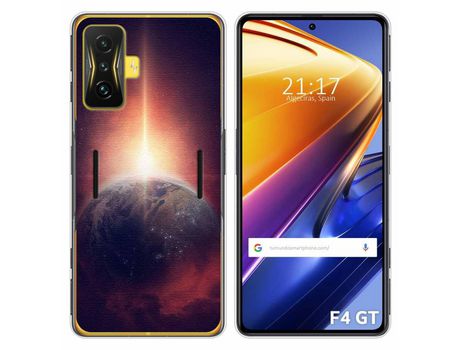 Funda para Xiaomi Poco F4 GT 5G TUMUNDOSMARTPHONE Dibujos Tierra Multicolor