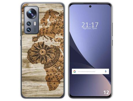 Funda para Xiaomi 12 / 12X 5G TUMUNDOSMARTPHONE Dibujos Madera 07 Multicolor