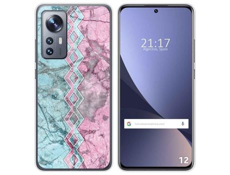 Funda para Xiaomi 12 / 12X 5G TUMUNDOSMARTPHONE Dibujos Mármol 08 Multicolor