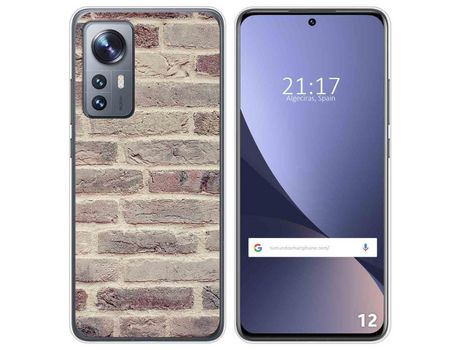 Funda para Xiaomi 12 / 12X 5G TUMUNDOSMARTPHONE Dibujos Ladrillo 01 Multicolor