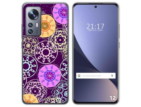Funda para Xiaomi 12 / 12X 5G TUMUNDOSMARTPHONE Dibujos Radial Multicolor