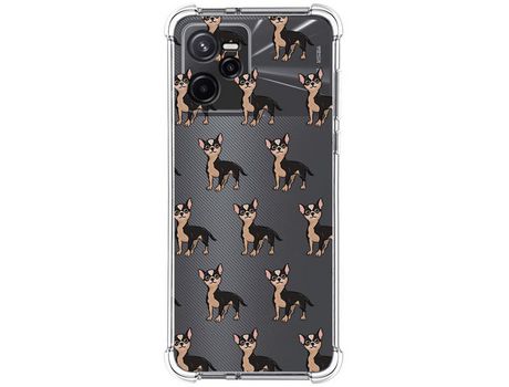 Funda para Realme Narzo 50A Prime TUMUNDOSMARTPHONE Dibujos Antigolpes Perros 11 Multicolor