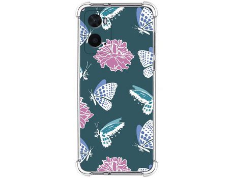 Funda para Oppo A76 / A96 TUMUNDOSMARTPHONE Dibujos Antigolpes Flores 10 Multicolor