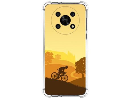 Funda para Honor Magic 4 Lite TUMUNDOSMARTPHONE Dibujos Antigolpes Ciclista Multicolor