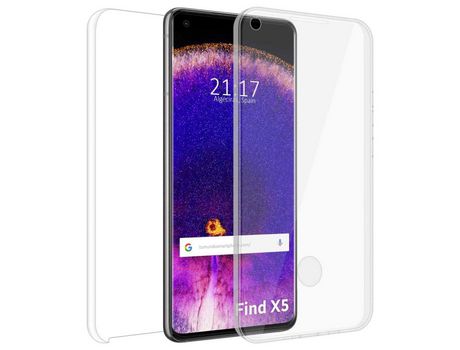 Funda para Oppo Find X5 5G TUMUNDOSMARTPHONE 360 Transparente