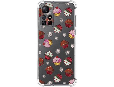 Funda para Xiaomi Redmi Note 11s 5G TUMUNDOSMARTPHONE Dibujos Antigolpes Muffins Multicolor