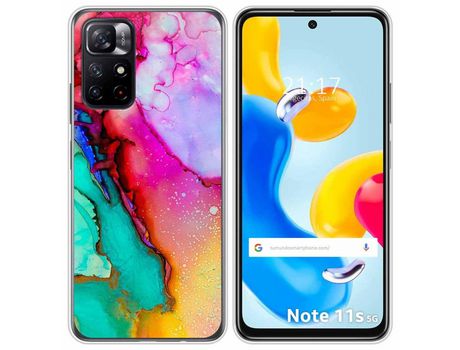 Funda para Xiaomi Redmi Note 11s 5G TUMUNDOSMARTPHONE Dibujos Mármol 15 Multicolor