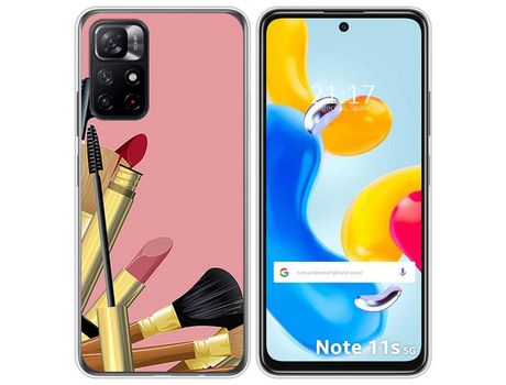 Funda para Xiaomi Redmi Note 11s 5G TUMUNDOSMARTPHONE Dibujos Brochas Multicolor