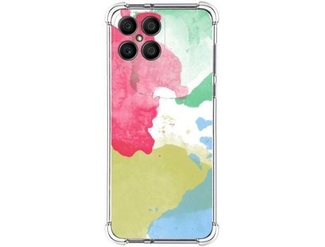 Funda para Huawei Honor X8 TUMUNDOSMARTPHONE Dibujos Antigolpes Acuarela 02 Multicolor